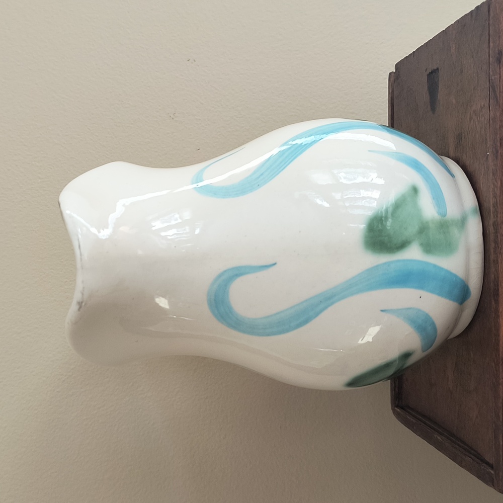 Roseville Painted Pitcher - Picture 4 of 12